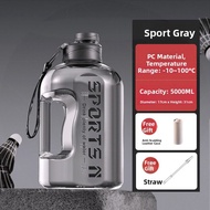 XIAOCHUSHU | High Capacity Durable Plastic Water Bottle 5000ml