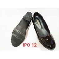 KASUT PRANITA NO.3 @ LADIES NO 3 {{{ITALIAN POLO READY STOCK}}}SHOES IN BLACK (IPO 12)