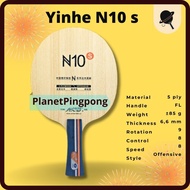 Yinhe N10s wood bat blade ping pong table tennis all wood original N 10s N10 s