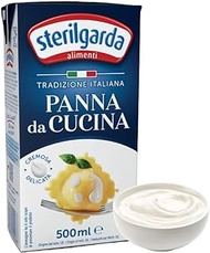 Sterilgarda Italian Cooking Cream | Panna da Cucina | 16.9 fl oz (500ml) - Pack of 1