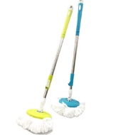A7 - Refill Handle Stick + Spin Mop Cloth Spare Spin Mop Stick