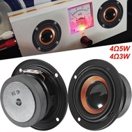 APPORTUNIAPY Speakers Subwoofer, 4 ohm 5W 52mm Magnetic Speakers, Round 45 Core Bluetooth Speaker