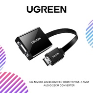 UG-MM103-40248 UGREEN HDMI TO VGA+3.5MM AUDIO 25CM CONVERTER