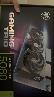 想置換ROG 5080，MSI RTX 5080 GAMING TRIO OC Edition 顯示卡