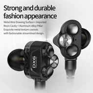 Plextone DX6 EARPHONE WITH 3 HYBRID DRIVERS FOR MUSIC WITH NOISE CANCELLATION FYGH
