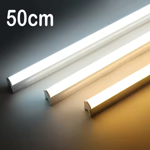1 Piece LED Tute T5 tubo 3000K 4000K 6500K Garage Light Shop Ceiling Lighting for Workshop Tube LED 