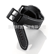 Applicable to Samsung Gear S3Ticwatch Huami Watch moto360Second generation first layer genuine leath