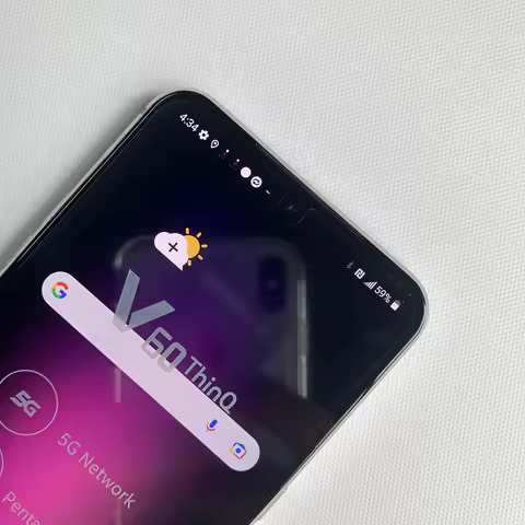 Original LG V60 ThinQ V600AM/ V600TM /V600VM 6.8 inch Snapdragon 865 NFC 5G Mobile phone 8GB RAM 128