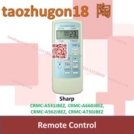 Sharp Air Conditioning Conditioner Aircon Remote Control | CRMC-A531JBEZ CRMC-A660JBEZ CRMC-A562JBEZ