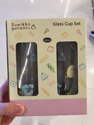 全新正版角落生物玻璃杯2個Namco禮物/sumikko gurashi生日禮物/抽獎