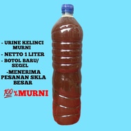 PUPUK URINE KELINCI MURNI 1 LITER / Pupuk Cair Organik Tanpa Campuran/ Murni Poc Urine kelinci Kemasan 1 liter /Pupuk Organik /Pupuk Daun bunga Dan Buah /porang /Talas beneng padi /Pupuk Tanaman /Pupuk Tanaman Hias /Kotoran kelinci/Pupuk sayuran/Tanaman