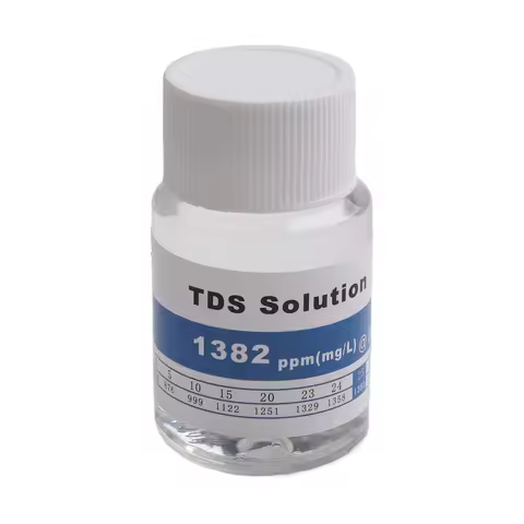 25ML PH Buffer 12.88 MS/Cm Conductivity Salinity Calibration Solution Buffering Calibration Solution