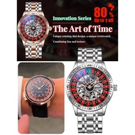 💥10,000+ Sold💥 Soft silicone strap mechanical watch durable and refined men's wristwatch waterproof 