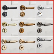 Bedroom Door Lock Household Universal Indoor Door Handle Silent Room Door Knob Wooden Door Hardware 