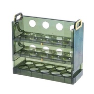 3-tier Egg Tray Holds 30 Eggs, Smart and Convenient Self-Flip Egg Tray with Time Scale