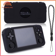Silicone Protective Case with Lanyard Protective Cover for Anbernic RG35XX H