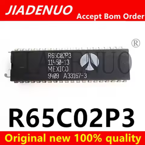 (1-2pcs)100% original New R65C02P3 R65C02 DIP4 Chipset