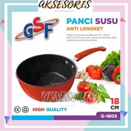 GSF G-1805 MILK POT / GSF G 1805 18CM MILK POT / 18 CM MILK POT / NON-STICK POT / 18CM BOILED MILK P