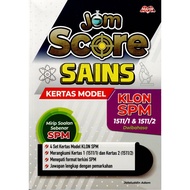 BUKU LATIHAN ( 2025 ) : JOM SCORE SAINS DWIBAHASA KERTAS MODEL KLON SPM 1511/ & 1511/2