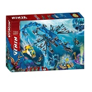 Compatible with Lego Phantom Ninja Series Educational Assembling Nia's Water Dragon 71754 Boy Buildi
