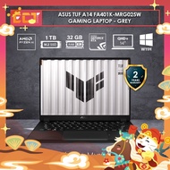 Asus TUF A14 FA401K-MRG025W Gaming Laptop (AI R7 350 5.00GHz,1TB PCIe SSD,32GB D5,NV RTX5060 8GB,14"