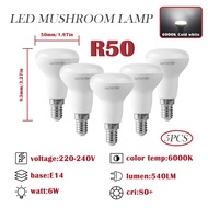 5pcs R50 R63 R80 E27 E14 Reflector LED Bulb Light 6W 10W 12W Lamp Replace 40W Incandescent Warm Cold