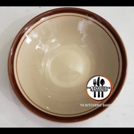Lucky 7 Ceramic Bowl Brown Polet Bowl Ceramic Bowl
