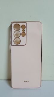 Samsung S21 Ultra 手機殼 (粉紅色)