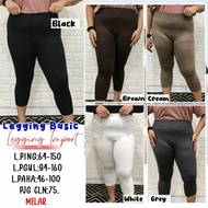 Leggings BASIC Leggings For Women 7/8 BIGSIZE JUMBO Stretchy