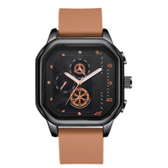 Jam Tangan Pria Wanita Desain Mewah Strap Karet Kualitas Import Terbaru