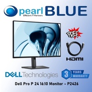 𝐍𝐞𝐰 𝐀𝐫𝐫𝐢𝐯𝐚𝐥 Dell Pro P 24 16:10 Monitor - P2426 IPS Panel 1920 x 1200 Refresh Rate 100hz Free HDMI C
