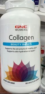 GNC女性水解膠原蛋白丸180粒