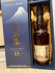 富士山麓 18年 single malt 日本威士忌