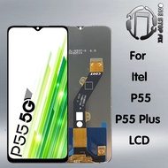 For Itel P55 A666L/P55 PlusP663L P663LN LCD Display Touch Screen Digitizer Panel Assembly Replacemen