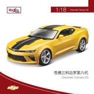1:18雪佛蘭科邁羅ss大黃蜂合金汽車模型變形金剛5車模玩具