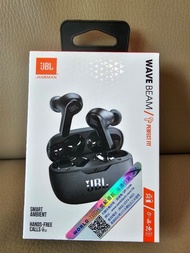 JBL WAVE BEAM [全新未開封] 藍牙耳機 行貨 無線耳機 100% New