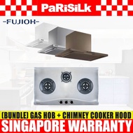 (Bundle) Fujioh FH-GS 5530 SVSS Gas Hob + FR-CL 1890 R Chimney Cooker Hood (900mm)