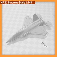 Miniature Aircraft KF-21 Boramae scale 144, 3D Aircraft Display Toy KF21 Boramae