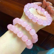 Rose quartz ring (9.8mm) for fire and earth elements