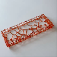 GH60 Keyboard Case Hollow Transparent 60% Key Layouts Out Keyboard Shell for Holy60/MAD60/GT60/Wooti