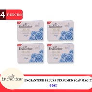 ENCHANTEUR Deluxe Perfumed Soap Magic 90g X (4 Packs)
