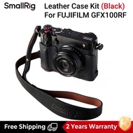 SmallRig ชุดเคสหนัง GFX100RF | แผ่นยึดรูปตัว L พร้อมด้ามจับไม้สำหรับ FUJIFILM GFX100RF 5268 / 5267 /