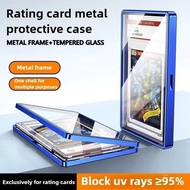PSA/CGC Graded Cards Protector Aluminum Magnetic Case for PSA Slabs Magnetic Frame UV Protection Sla