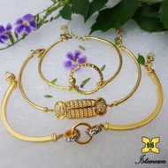 ISTIMEWA 916 Gold Bangles// Rantai Tangan Fesyen  Emas 916