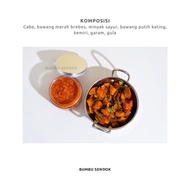 Terbaru Bumbu Dasar Merah --- BUMBU SENDOK Halus Dapur Instan Masak Homemade Basah Tanpa MSG Lengkap