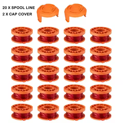 Trimmer Spool Line for Worx Mower Accessories Spool Trimmer Spool Cutting Rope And Cutting Line WA00