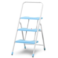 [特價]《真心良品》便利可收折三階梯椅1入組藍色