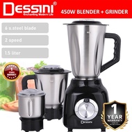 DESSINI High Speed Blender & Dry Grinder - Top Performance Appliance