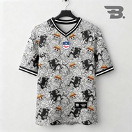 Baba Apparel Jersey Outfit Style Boxy Fit Luosiana Pattern full print luffy Gear 5 Oversized Jersey/