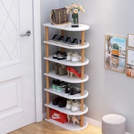 【Spot goods】Entry Shoe Rack Cabinet Behind The Door Storage Rack Outdoor Shoe Cabinet